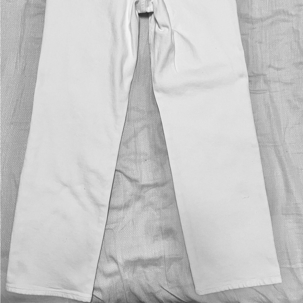 J. Crew Essential Straight White Jeans - Picture 2 of 6